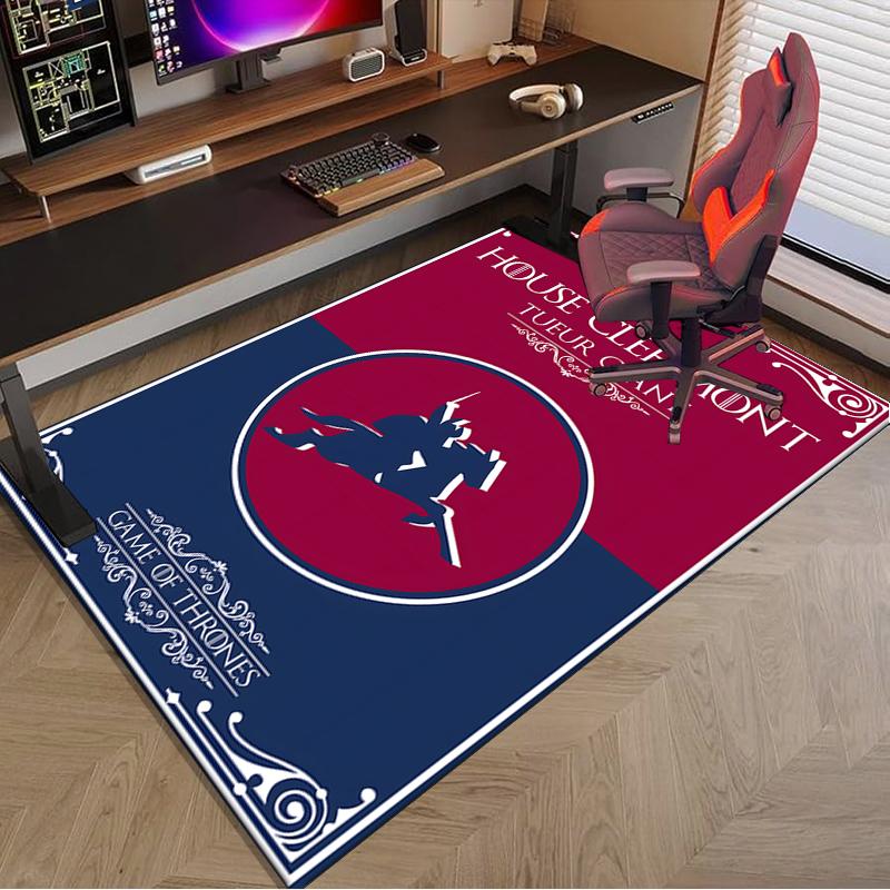 1PC Clermont 63 Design Rug Game Carpet, Floor Mat for Bedroom Living Room Entryway Rug, Home Decor Idea Gift for Christmas birthday