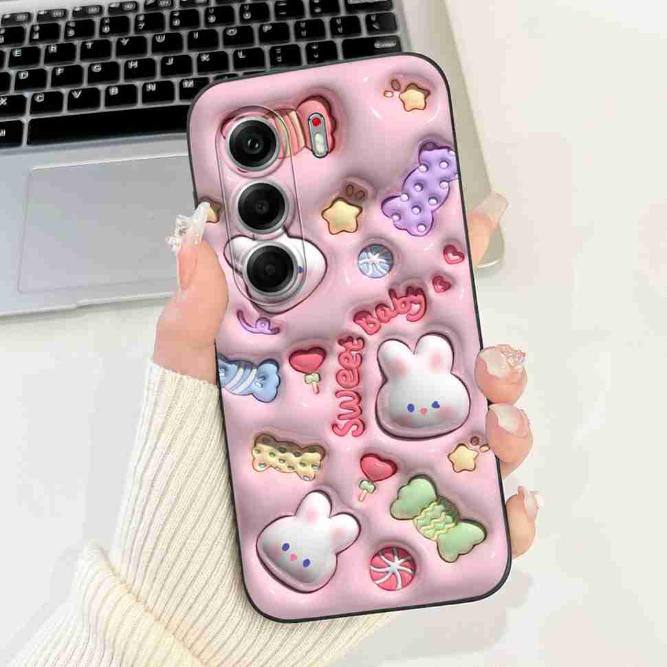 For Tecno Camon 40 Pro 5G 6.78" Case Cartoon Panda Astronaut Soft Silicone Matte Cover For Tecno Camon 40PRO 5G Phone Shell