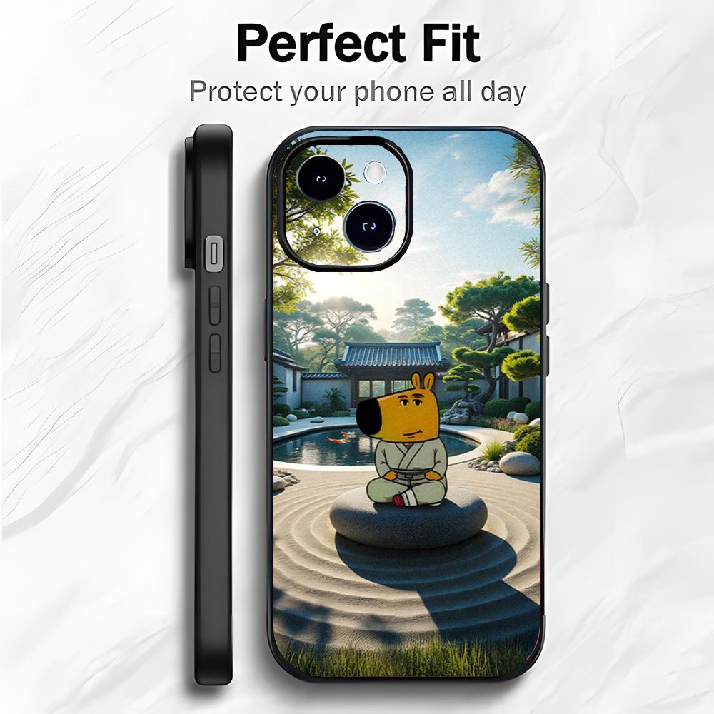

Funny Meme Character C-Chill Guy Phone Case Phone Case Soft Packaging Lightweight For iPhone17 16 15 14 13ProMax iphone12promax