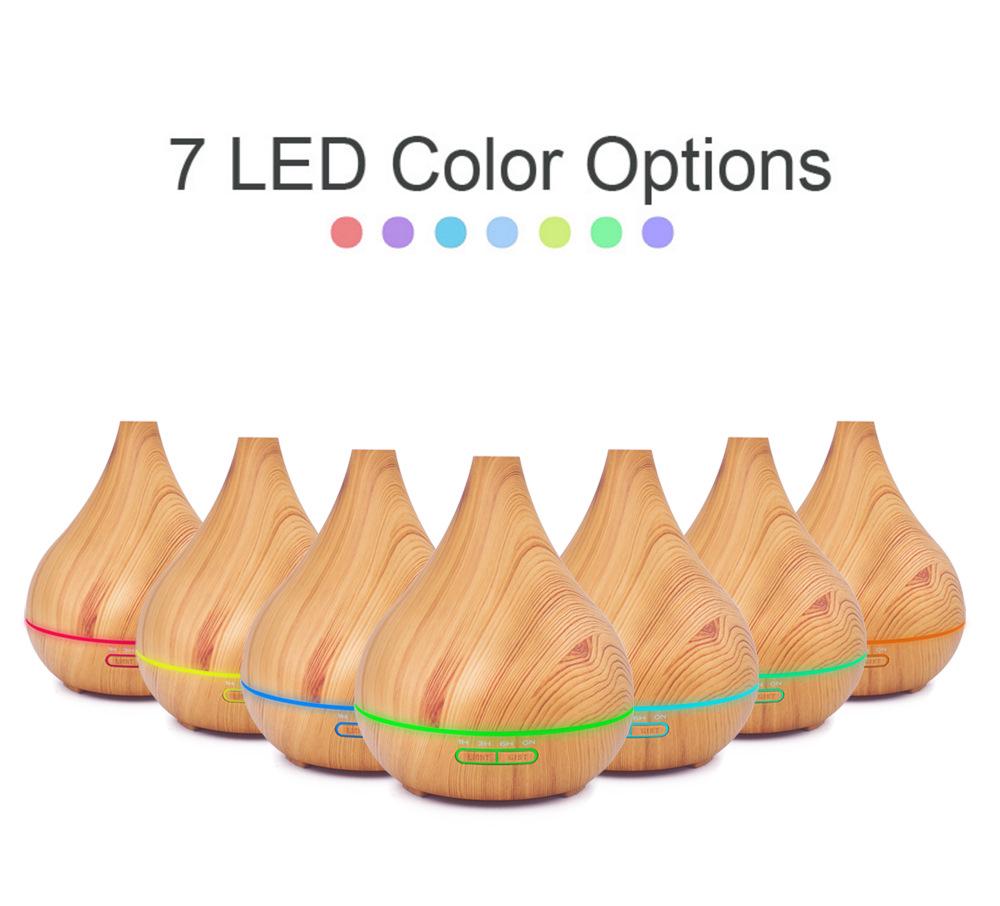 Smart WiFi Aroma Diffuser with Ultrasonic Humidifier & Pointed Nozzle - 400ML Air Purifier & Creative Gift