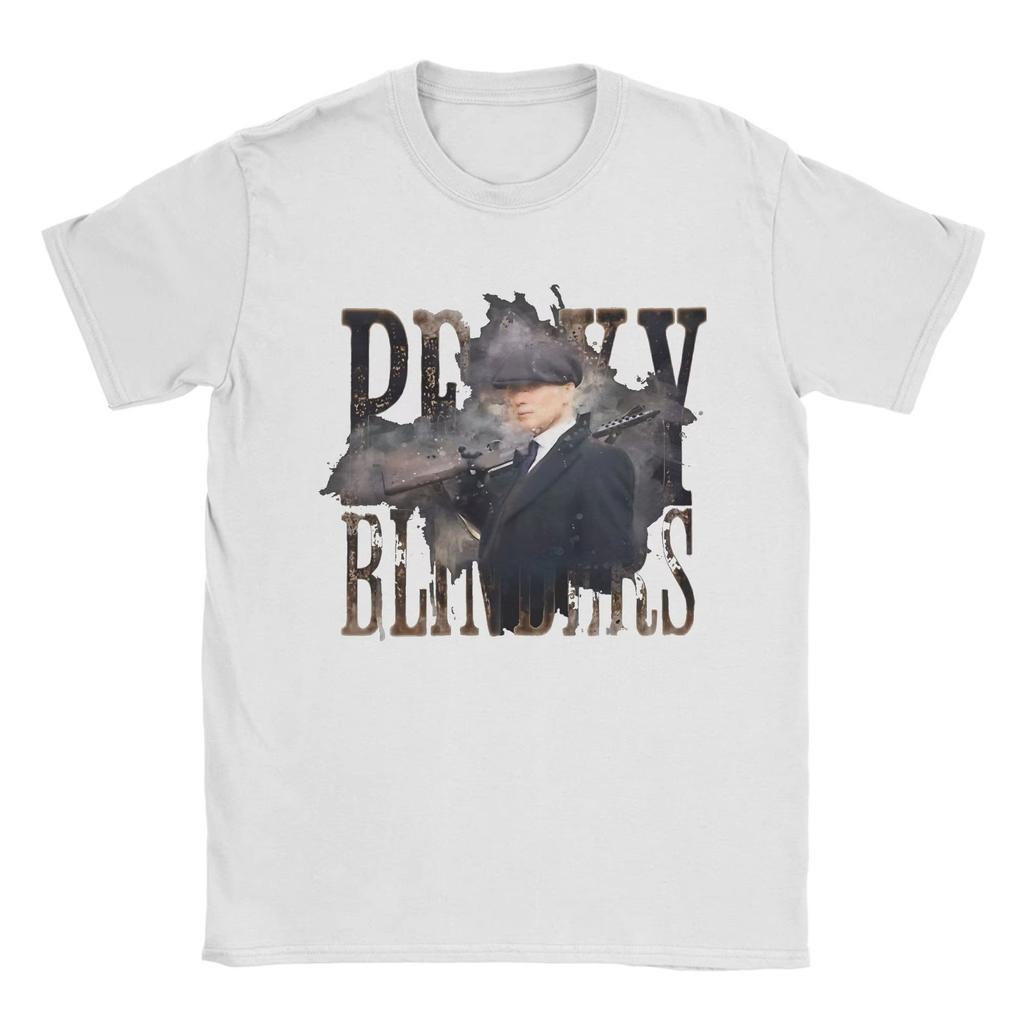 Cillian Murphy - Tommy Shelby - Peaky Blinders Graphic Newest Men's 2026 Newest for T-Shirt Unisex O-Neck Cotton Short Sleeve Y2k Tee