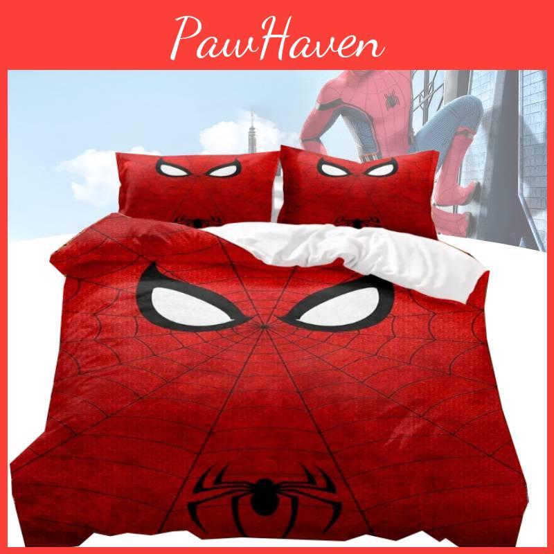 Bettbezug Bedruckter Kissenbezug 3-teiliges Set Bettwäsche Täglicher Gebrauch Schlafzimmer