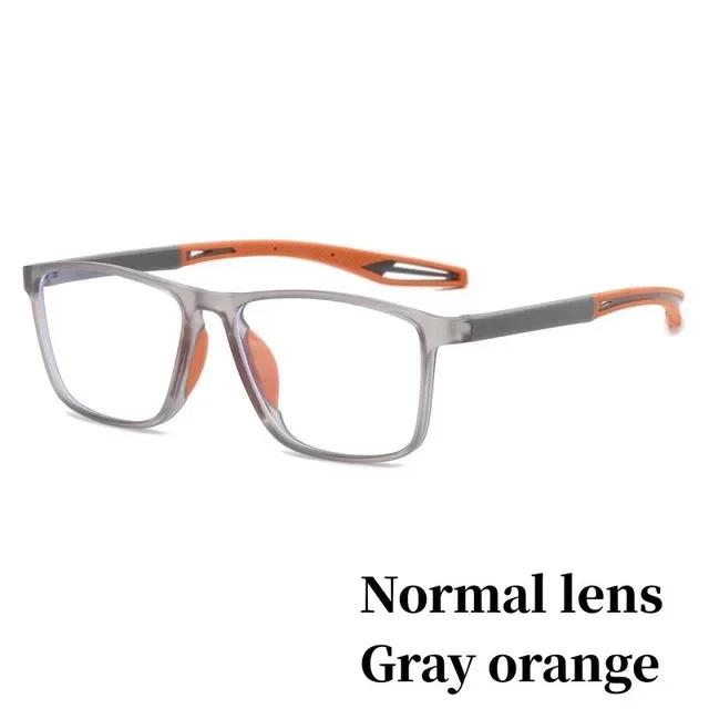 Retro Flexible TR90 Sports Myopia Glasses Photochromic UV400 Eyewear Color Changing Smart Outdoor Near Sight To -4.0