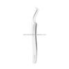 Free Shipping DAMMAN Stainless Steel Eyelash and Eyebrow Tweezers with Pointed Tip for Lash Extensions