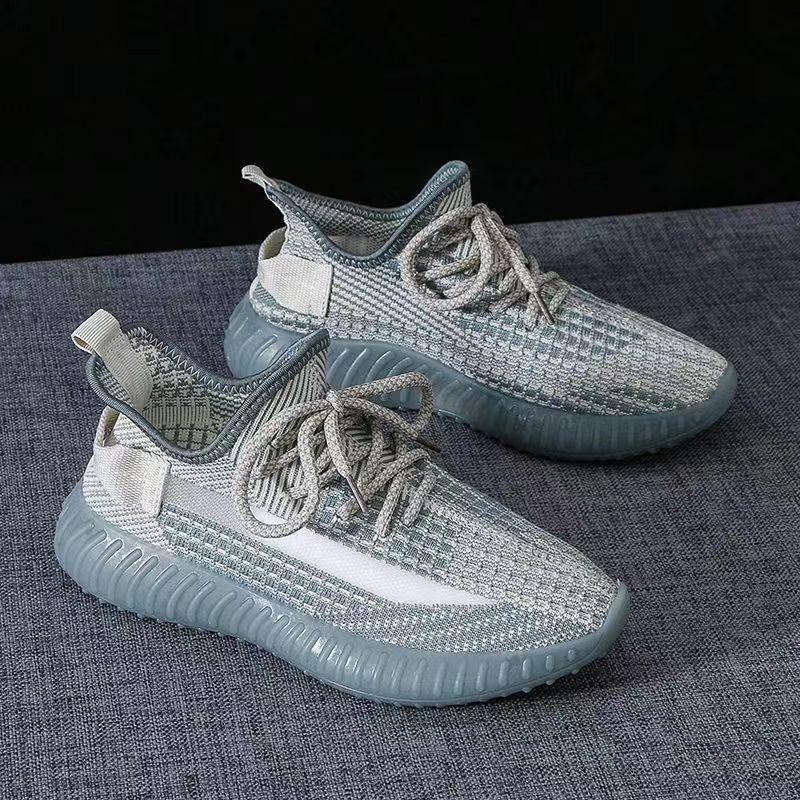 [Agent special shot] Women's summer new mesh shoes flying woven breathable mesh sports and leisure shoes