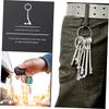 [Baluue] 1 Set Scooter Keychain Motorcycle Keychain Kick Scooter Key Ring Hanging Keychain Car