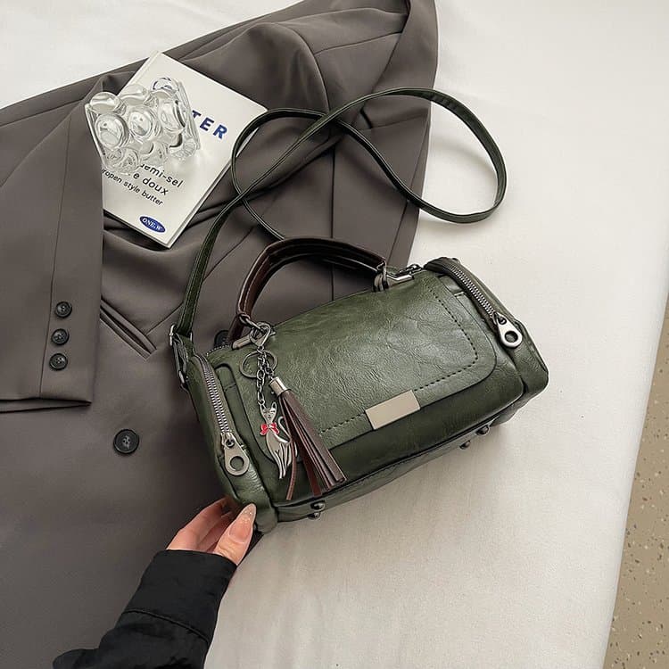 New Women's Vintage Pillow Bag One Shoulder Crossbody Bag