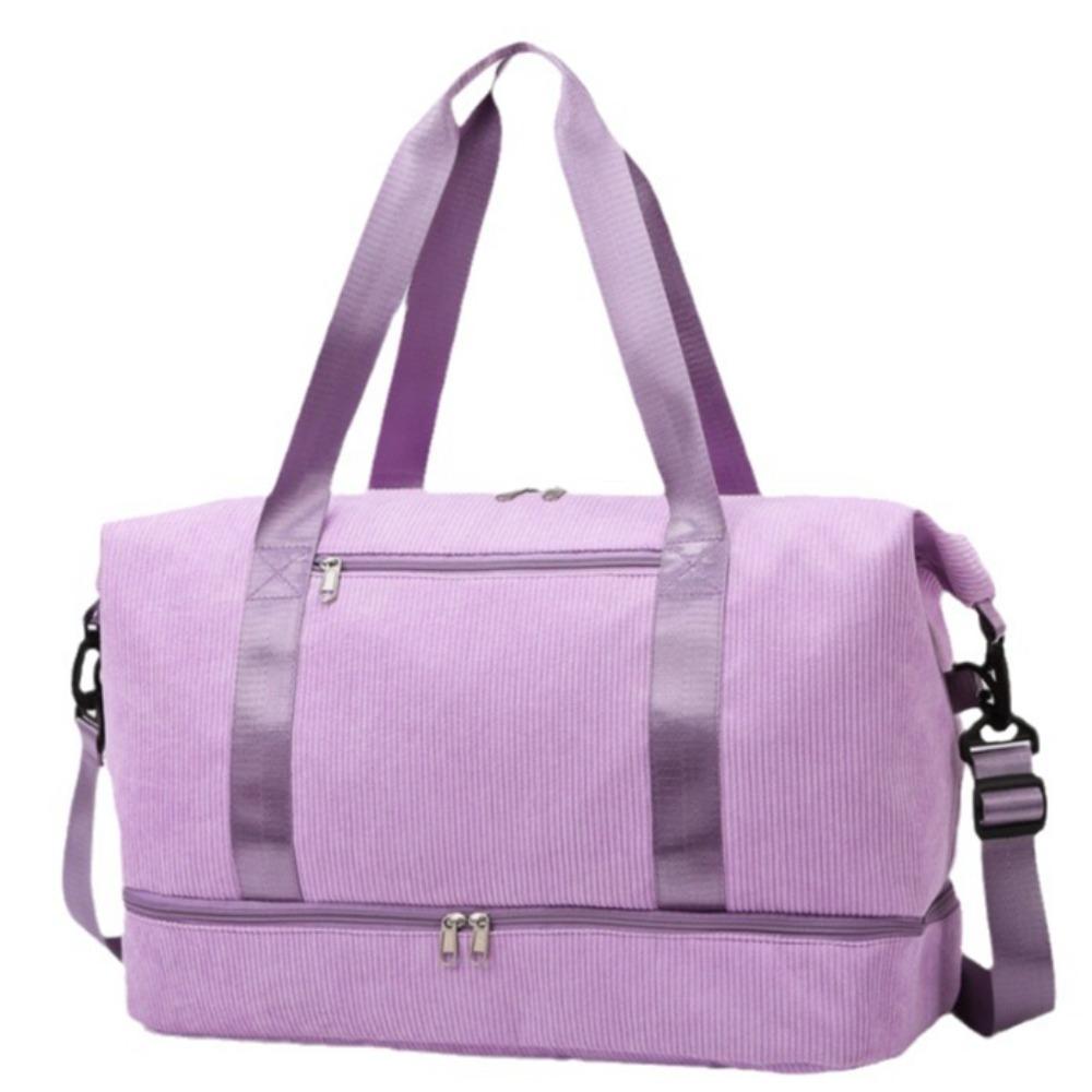 New short-distance out large-capacity portable travel bags for men and women large-capacity with shoes warehouse fitness bag can cover the tie rod