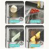 Triangle Sink Corner Rack Punch-free Anti-rust Sponge Drying Rack Hollowed Space Saving Sink Drain Shelf Kitchen Tool