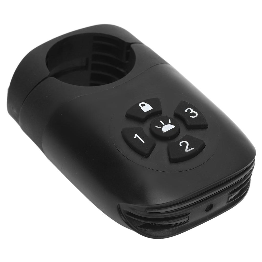 Bike Anti Theft Buzzer with Taillight 105dB 15 Second Sound Light Warning IP65 Rainproof Bike