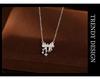 Silver Bow Star Necklace: Sweet Clavicle Chain for Women - Perfect Girlfriend Gift, 2024 Trend.
