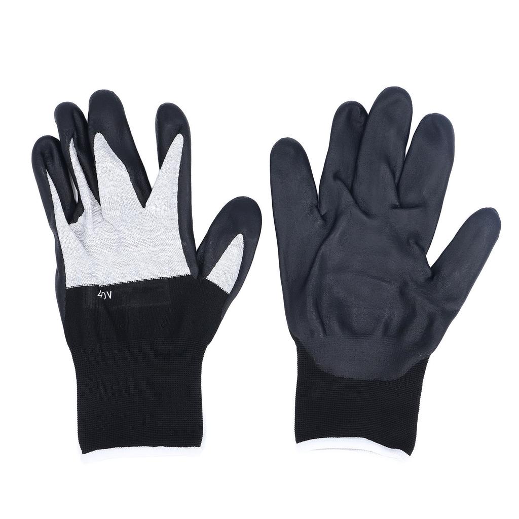 1 pár elektricky izolovaných rukavic nylonová guma ultratenké protiskluzové izolační rukavice pro 400V