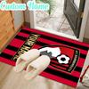 Custom Name AFC Bournemouth Rug Office Rug Chair Mat Non Slip Carpet Rugs for Bedrooms Dining Room Living Room Home Decor gifts