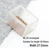 Transparent Non-Slip Chair and Table Leg Protective Covers