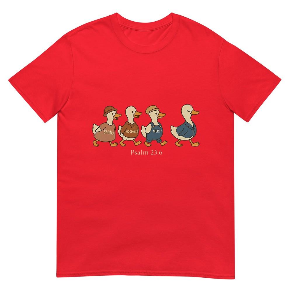 Surely Goodness Mercy Psalm 236 Goose Christian Faith Tshirt S