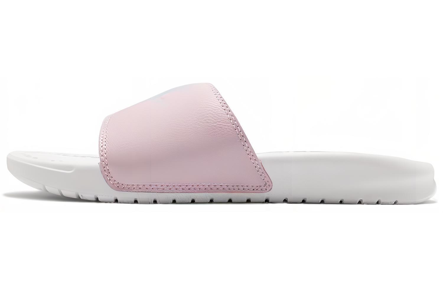 Nike Benassi Jdi Slides  Ghost Barely Rose  Women s 343881-114 35.5