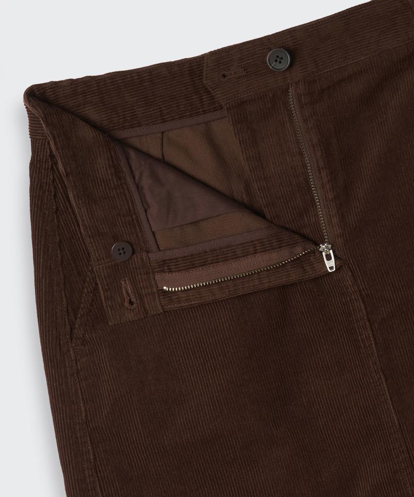 Musinsa Standard Woman 11W Corduroy Maxi Skirt [Brown]