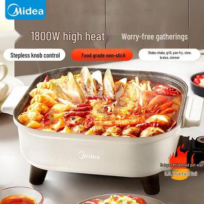 Midea 6.5L Multi-function Electric Hot Pot CN Plug (adapter Included)