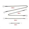 Outdoor-Kletterschnalle, elastisches Seil, elastisches Band, Zelt-Lanyard, Camping-Wäscheleine, Gepäckbindeseil, Packband