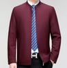 2024 Spring Business Casual Turn-Down Collar Jacket for Middle-Aged Men