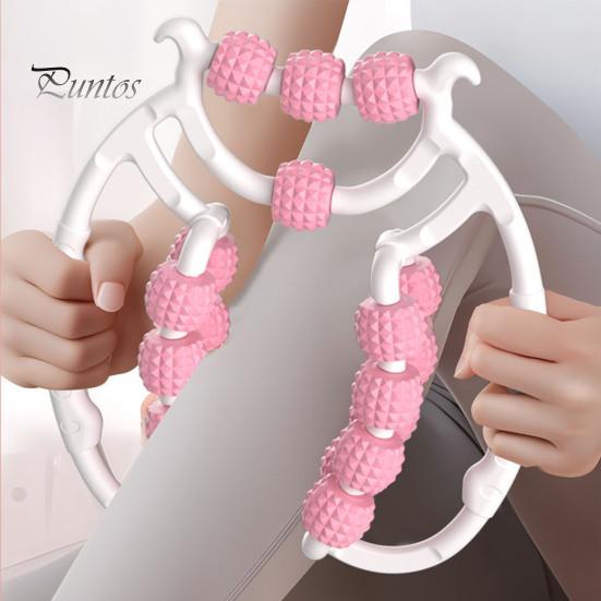 Masážní váleček nohou Anticelulitidní lymfodrenáž Hluboká tkáňová terapie Stehna Paže Záda Rameno Masážní nástroj na uvolnění svalů s 13/20 válečky