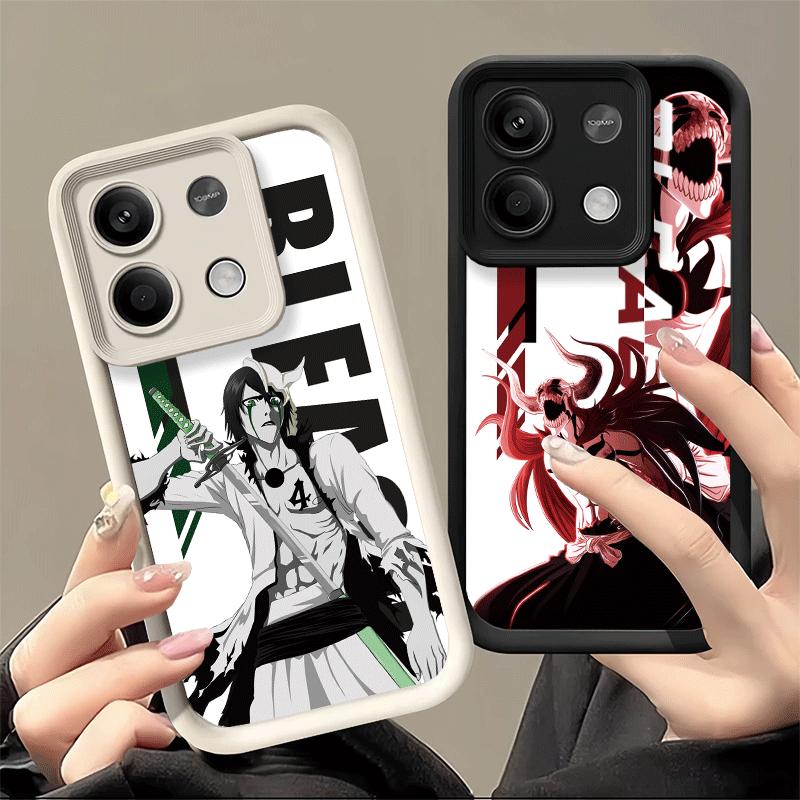 Phone Case for Xiaomi Redmi Note 15 14 13 Pro Plus Anime Bleach Desgin Shell 12S 11 11S 11T 5G 14S Soft Silicone Funda
