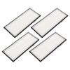 4 Pcs Robot Vacuum Cleaner Filter High Efficiency Particle Air Filter Replacement for S7+ S7 T7S T7 Plus