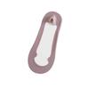 Women's Low Cut No-Show Socks 5 Pairs - Breathable Non- Stay- Toe Cover for Everyday Wear