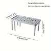 Adjustable Plastic Storage Rack - Expandable and Extendable Kitchen Organizer Shelf, Ideal for Plates, Seasoning Bottles, and Multifunctional