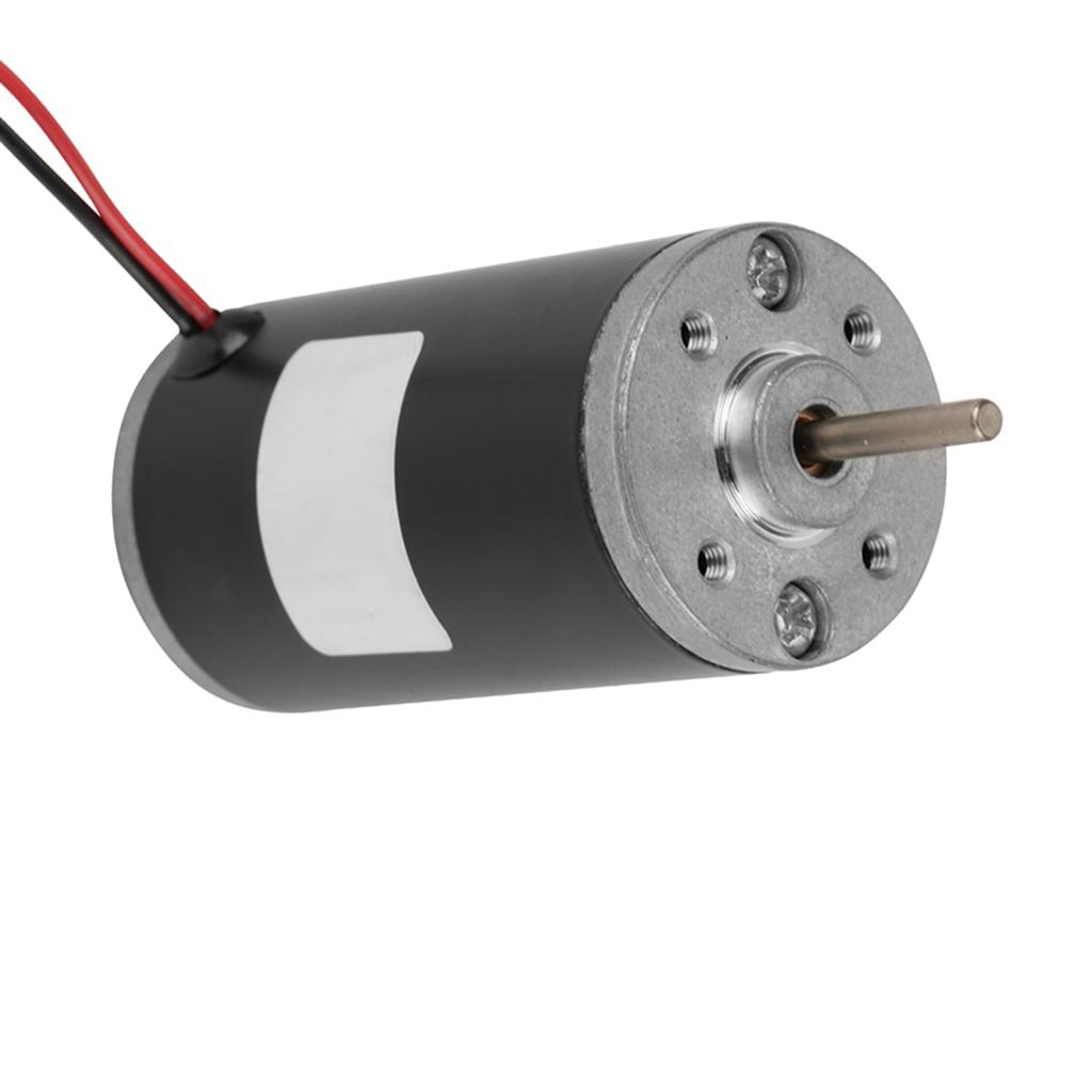 31ZY Permanentmagnet-Gleichstrommotor mit Kohlebürsten CWCCW (24 V, 8000 U/min)
