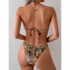 Sexy Bikini Badeanzug Bademode Badeanzug Dreieck Bikini Set Damen Biquini Strandbekleidung Zweiteiliger Anzug Schwimmen