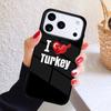 Turkey Turkish Flag Phone Case For iPhone 17 Air 16 15 14 13 12 11 Pro Max Plus