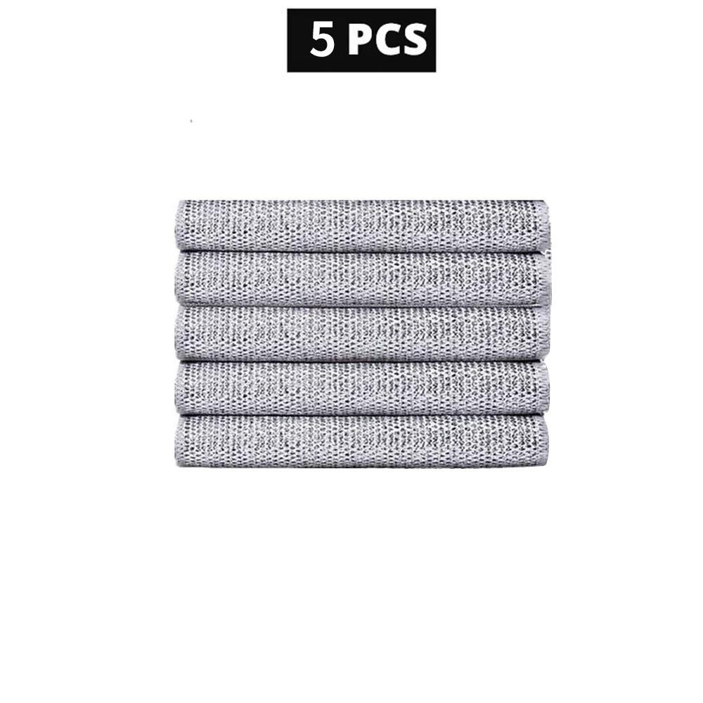 20/1pcs Magic Cleaning Cloth Thickened Double -sided Metal Steel Wire Rags Kitchen Dish Pot Washdishing Cloths Towel Clean Tools