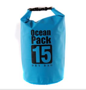 15L Ocean Pack Scuba Diving PVC Waterproof Dry Bag for Hiking Camping Travel