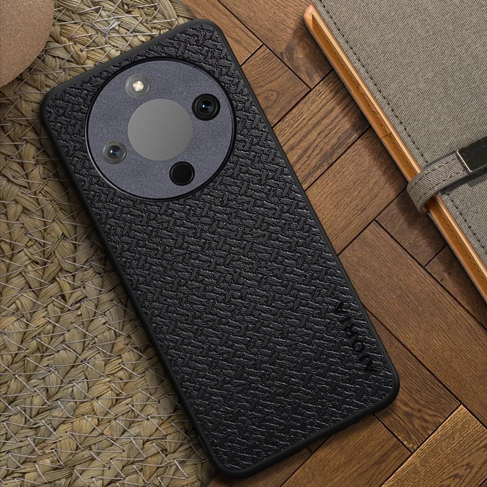 

Чехол для Honor X7D X6D X8D X9D Кожаный чехол для телефона Luxxury coque для Honor X8D чехол Honor X7D чёрный