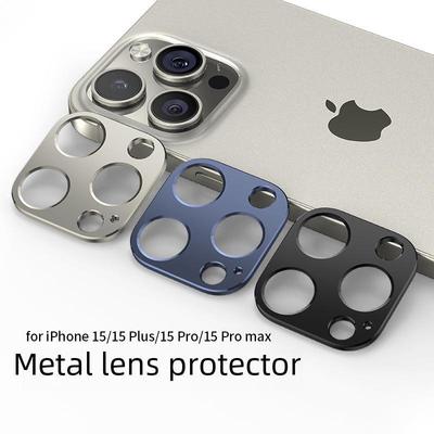 IPhone 15 Pro Max Titanium Protector Lens Protector - Anti-drop, Metal Camera Sticker