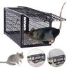 Smart Self-locking Mousetrap Safe Firm Iron Net Household Mouse Catcher Metal Reusable Humane Indoor Outdoor Rat Trap Rat Cage