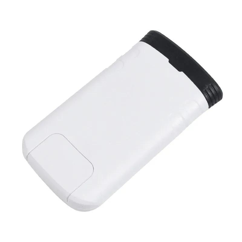 Pull-Out Pocket Magnifier 4X Reading Magnifying Glass With LED Light Illuminated Magnifiers For Reading Jeweler Identification