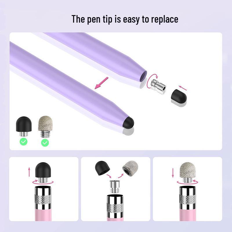 Dual-Tip Gradient Stylus for iPad, Mobile Phones, and Tablets