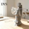 Desktop Decorative Glasses Frame Hand Carved Eyeglass Holder, 3D Printed Nose Shaped Stand, Unique Gift for Collector Display Rack, Desk Office