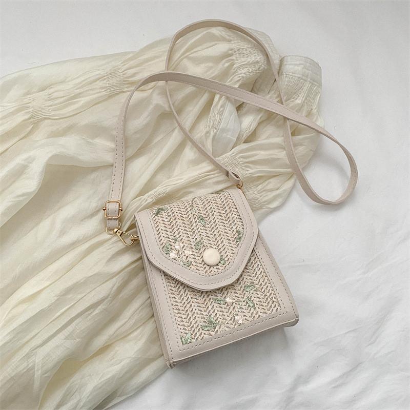 

Trendy Soft White And Khaki Crossbody Bag With Unique Street Style And Casual Appeal белый