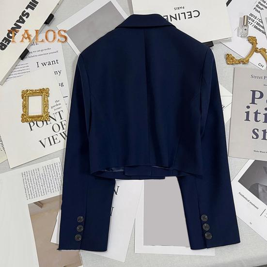 Ženy Oblek Kabát Klopa Dlouhý rukáv Krátký oblek Bunda Jednobarevné Oblek Oblek na dojíždění do práce Pracovní Kancelář Denní nošení