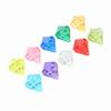 10PCS Diamonds Diving Toy Acrylic Golden Box Colorful Underwater Gem Pool Toys for Boys and Girls