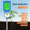 6-in-1 Soil Test Meter PH Meter/Fertility/Temp/Moisture/Sunlight/Humidity Soil Detector for Gardening Farming and Outdoor Plants