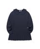 Nice Ghost Club Ffats Pleated Midi Dress L/S Tee_Navy(Ng2Gsupa94A)