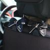 Cute Safety Seat Hooks Vehicle Head Holder Organizer Grocery Hanger Bag Car Interior Accessories Bow Hook Storage
