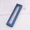Creative Transparent Pen Box With Window Cover For Office Supplies And Gift Use