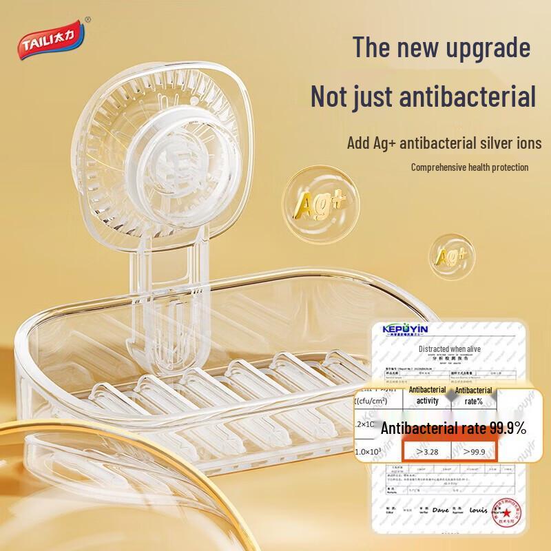 

Taili Wall-Mounted Suction Cup Soap Dish