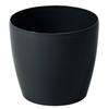 Vaso in plastica 21x185cm Copertura decorativa nera Magnolia