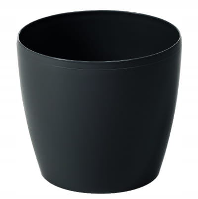 Vaso in plastica 21x185cm Copertura decorativa nera Magnolia